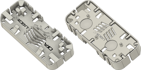 Nová kazeta LI-BOX2™ pro 8 svarů optických vláken a uložení nezapojených rezerv..